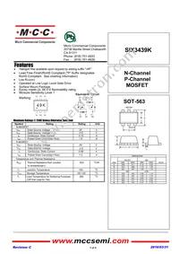 SIX3439K-TP Datasheet Cover