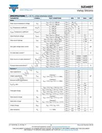 SIZ346DT-T1-GE3 Datasheet Page 2