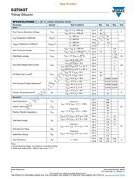 SIZ704DT-T1-GE3 Datasheet Page 2
