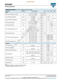 SIZ728DT-T1-GE3 Datasheet Page 2