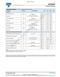 SIZ790DT-T1-GE3 Datasheet Page 3