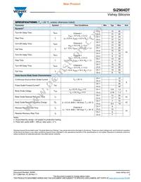 SIZ904DT-T1-GE3 Datasheet Page 3