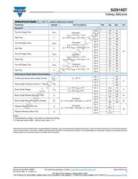 SIZ914DT-T1-GE3 Datasheet Page 3