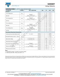 SIZ926DT-T1-GE3 Datasheet Page 3