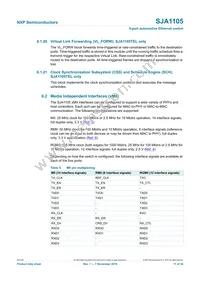 SJA1105TELY Datasheet Page 11