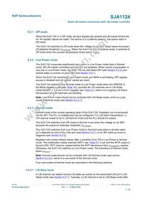 SJA1124AHG/0Z Datasheet Page 7