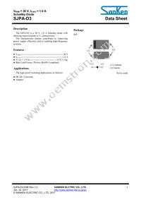 SJPA-D3 Datasheet Cover