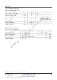 SJPA-D3 Datasheet Page 2