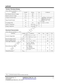 SJPD-D5V Datasheet Page 2