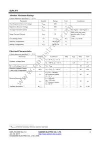 SJPL-F4 Datasheet Page 2