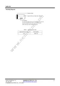 SJPL-F4 Datasheet Page 5