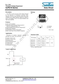 SJPZ-N40VR Datasheet Cover