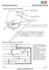 SJW1151CKS-100-TR Datasheet Page 15