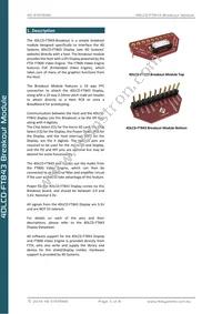 SK-FT843-W Datasheet Page 3