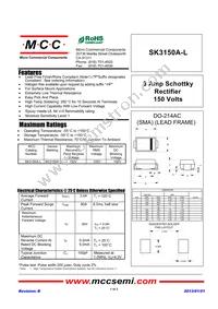 SK3150A-LTP Datasheet Cover