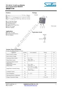 SKI07114 Datasheet Cover