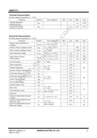 SKI07171 Datasheet Page 2