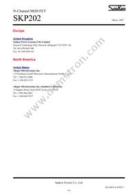 SKP202VR Datasheet Page 8