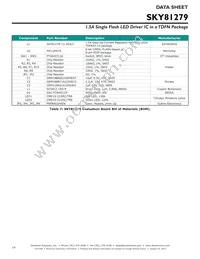 SKY81279-11-563LF Datasheet Page 14