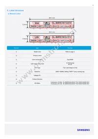 SL-B8R5C9H1AWW Datasheet Page 9