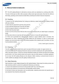 SL-B8T7NK0L2WW Datasheet Page 15