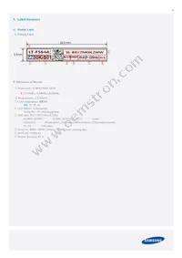 SL-B8U7NK0L2WW Datasheet Page 9