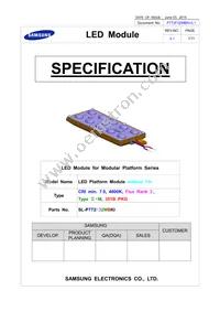 SL-P7T2F32MBKI Datasheet Cover