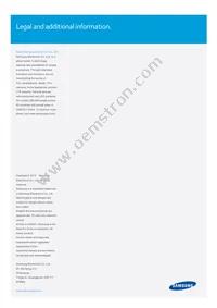 SL-P7T2W585BGL Datasheet Page 16