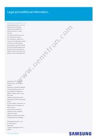 SL-PGQ2W53MBWW Datasheet Page 15