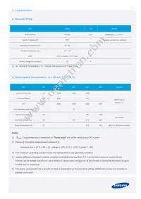 SL-PGR1W27MBWW Datasheet Page 4