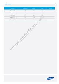 SL-PGR1W27MBWW Datasheet Page 6
