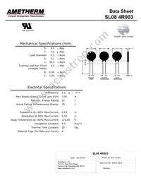 SL08 4R003 Datasheet Cover