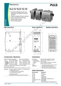 SL10.100 Datasheet Page 3