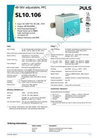 SL10.106 Datasheet Cover