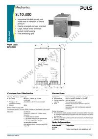 SL10.305 Datasheet Page 5