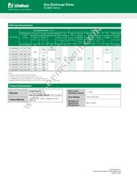 SL1003A250SMF Datasheet Page 2