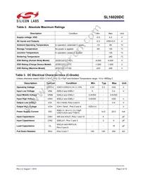 SL16020DC Datasheet Page 3