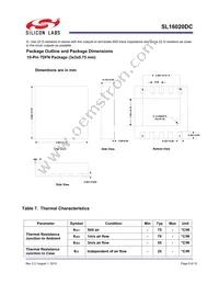 SL16020DC Datasheet Page 8