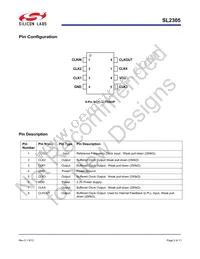 SL2305SC-1T Datasheet Page 2