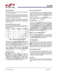 SL2309SC-1T Datasheet Page 3