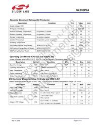 SL23EP04SI-2T Datasheet Page 4