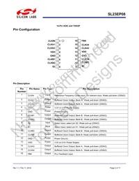 SL23EP08ZC-1T Datasheet Page 2