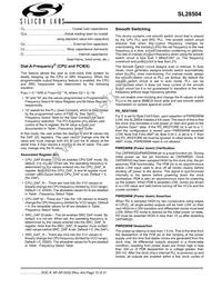 SL28504BZIT Datasheet Page 15