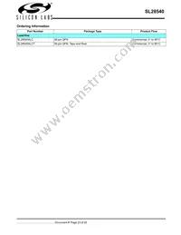 SL28540ALCT Datasheet Page 23