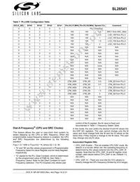 SL28541BZIT Datasheet Page 16