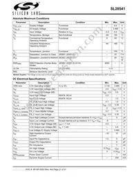 SL28541BZIT Datasheet Page 21