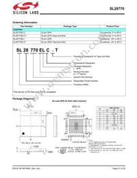 SL28770ELIT Datasheet Page 21