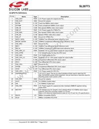 SL28773ELIT Datasheet Page 2