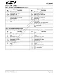 SL28779ELIT Datasheet Page 4