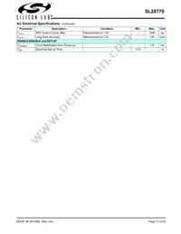 SL28779ELIT Datasheet Page 17